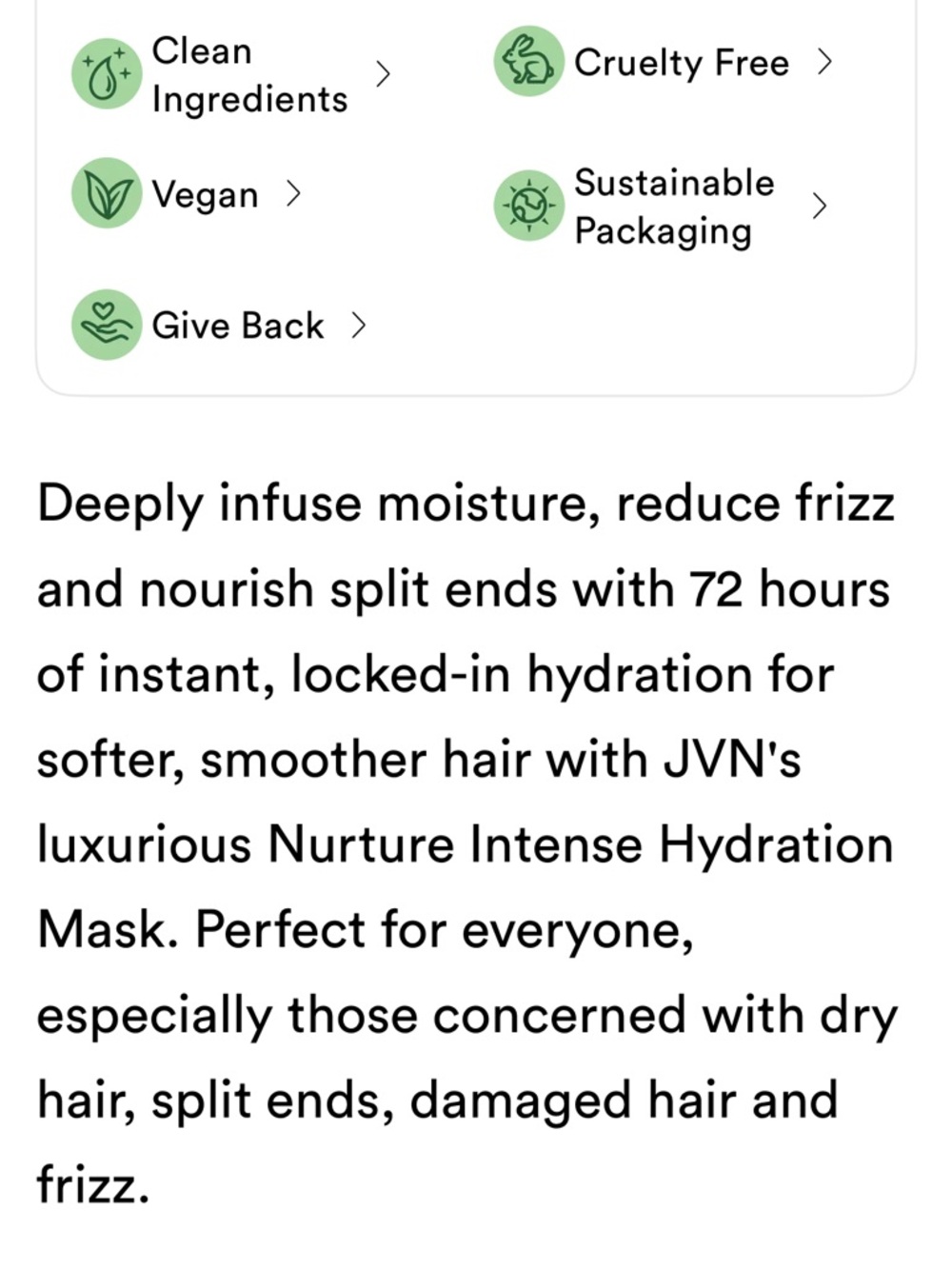 JVN Intense Hydration Mask - Picture 2 of 9